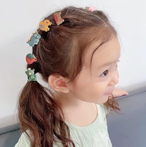 12 pcs Cartoon Hair Bands for babies,girls and kids