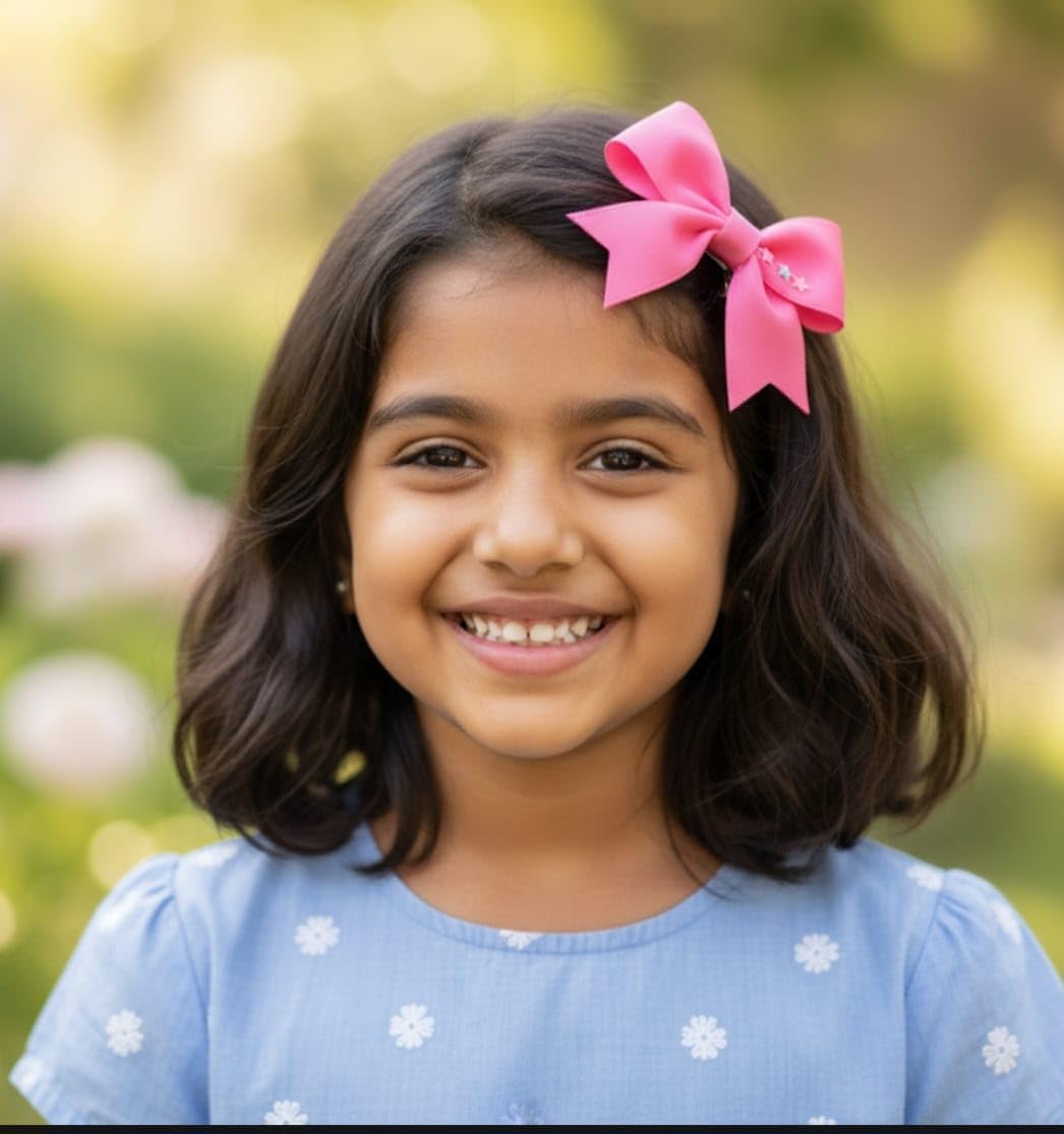 3pcs Cute Kids Bow alligator clip for girls and kids