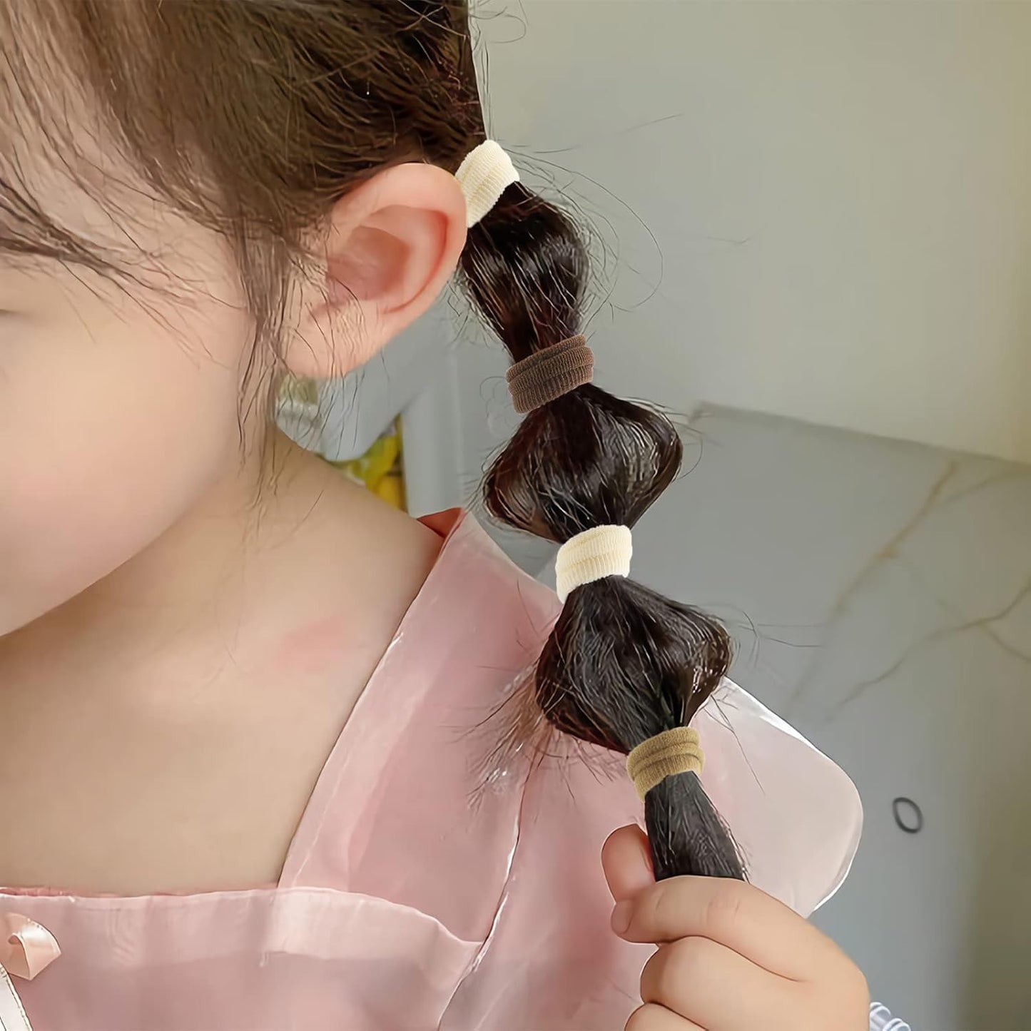 100 Pcs Toddler Hair Ties for babies,Kids and girls