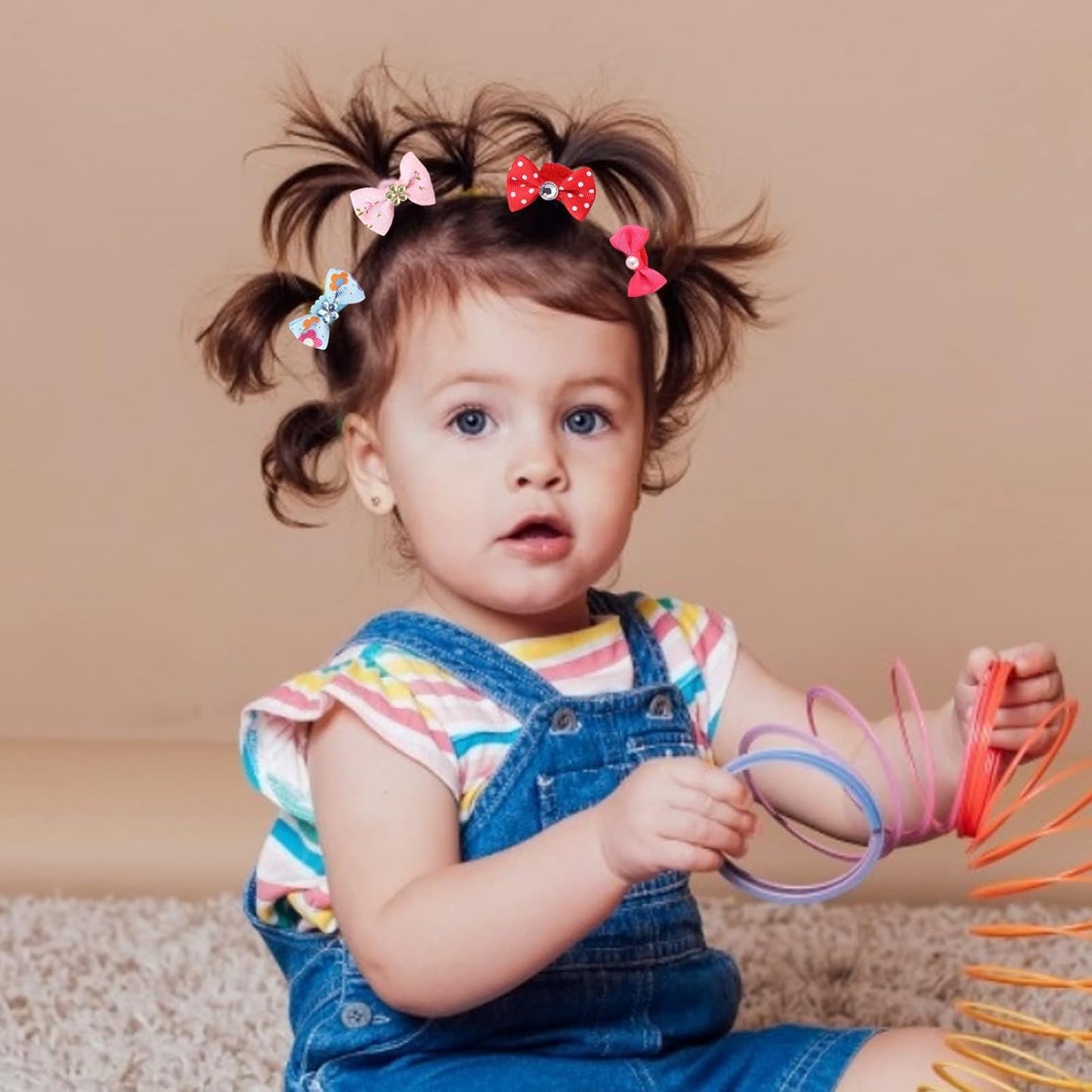 10pcs printed bow band for babies kids and girls