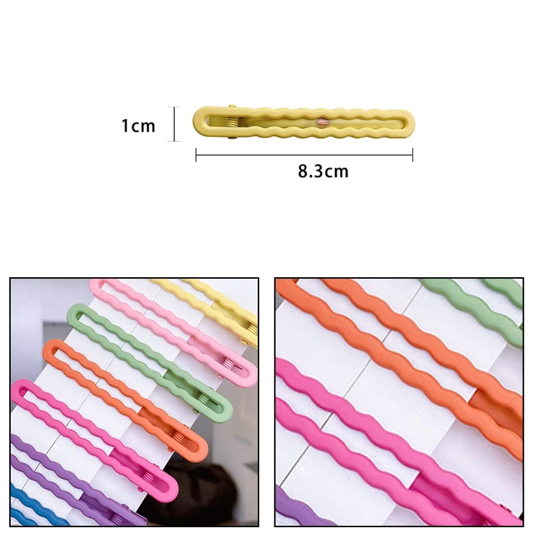 14pcs Stylish Korean Duckclips