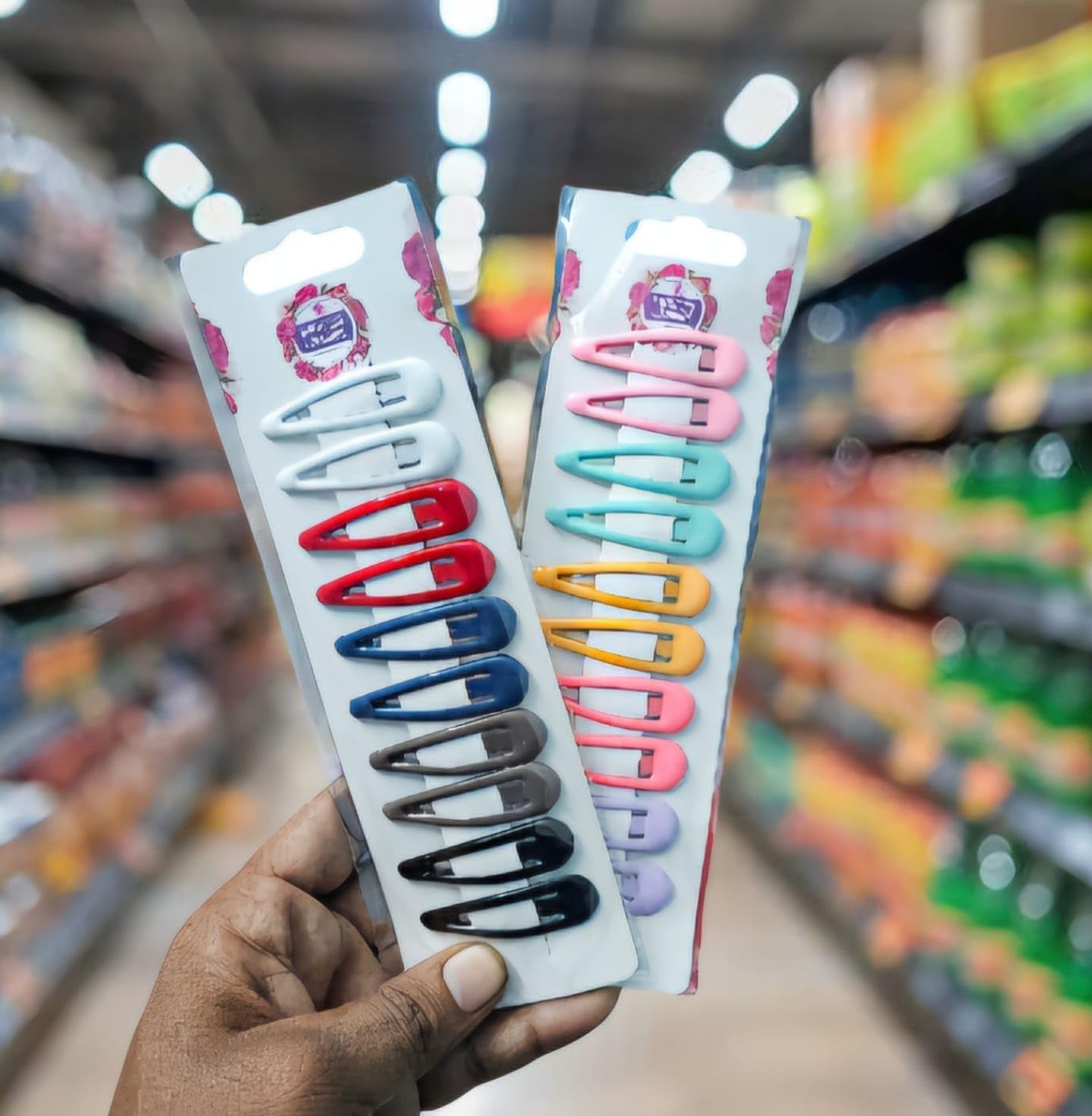 10pcs color tictac clips for kids and girls