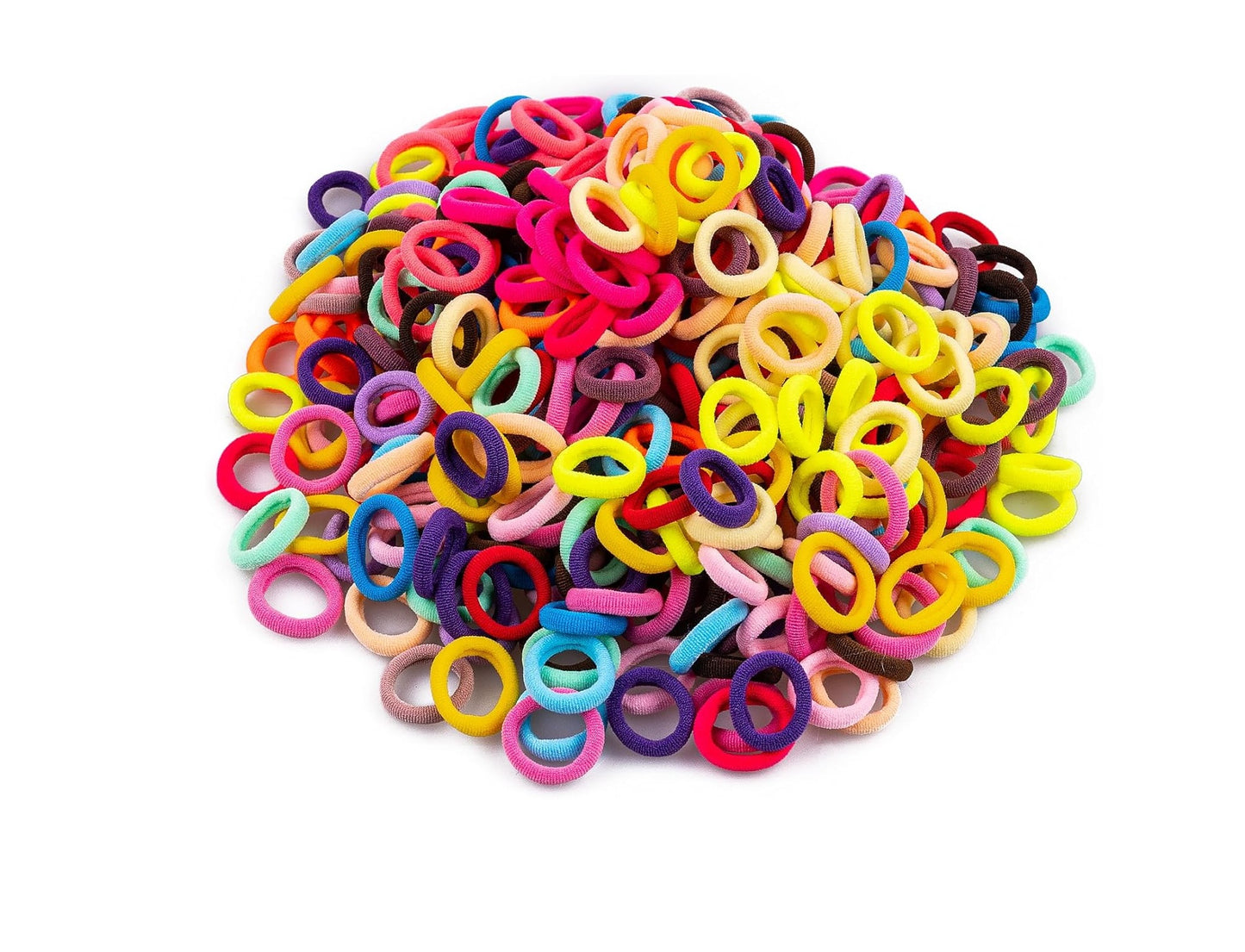 100 pcs cotton Baby Hair Ties for Girls and babies