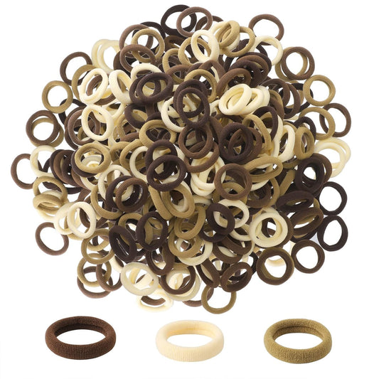 100 pcs Kids Hair Ties for Girls | Soft Elastic Ponytail Holders for Baby & Toddlers